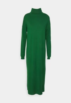 Even&Odd ROLLKRAGEN BASIC MAXI STRICKKLEID - Maxikleid - Green -Even&Odd 93b6a7833c5540d49712be603e2fe18b